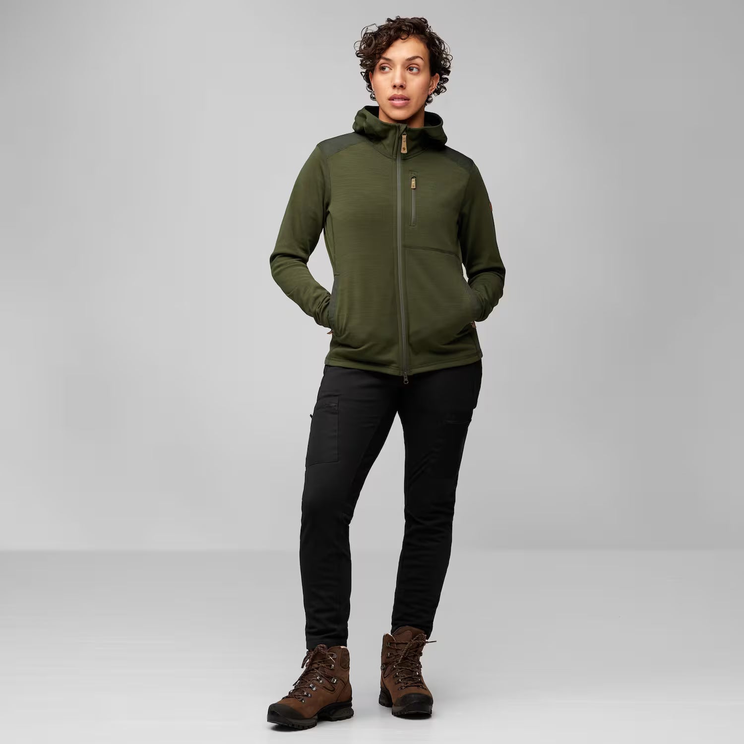 Fjallraven Womens Keb Fleece Hoodie