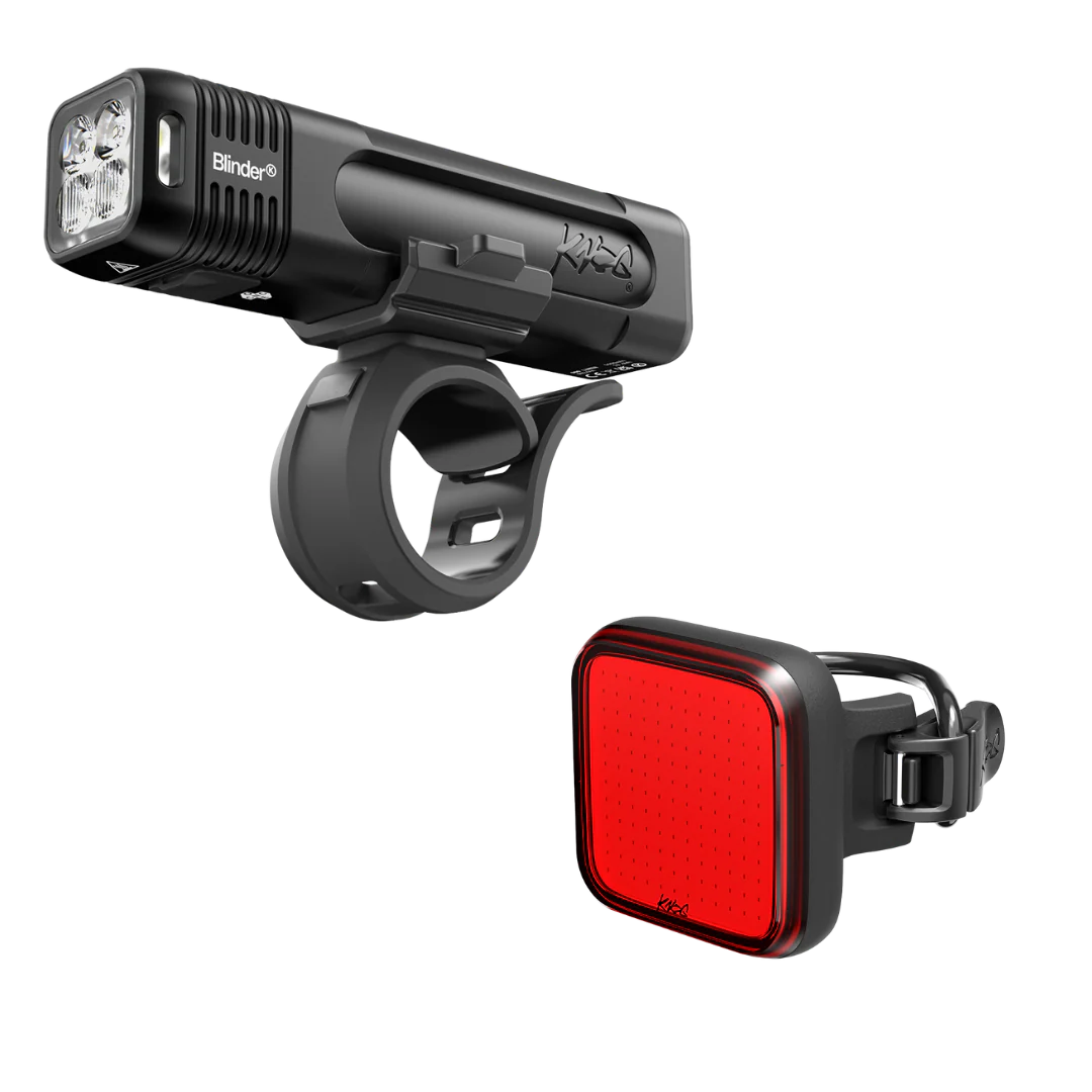 Knog Lightset, Blinder 900 + Blinder Square Rear