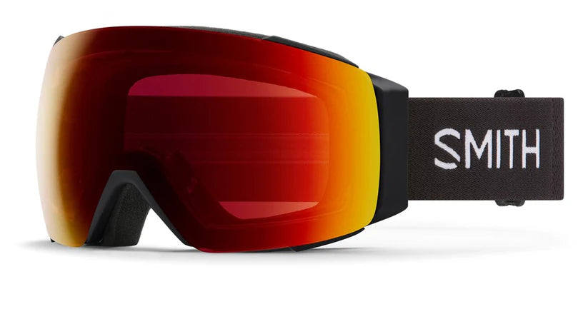 Smith I/O Mag Ski Goggle CP Sun Red Mirror St Yellow Flash Black