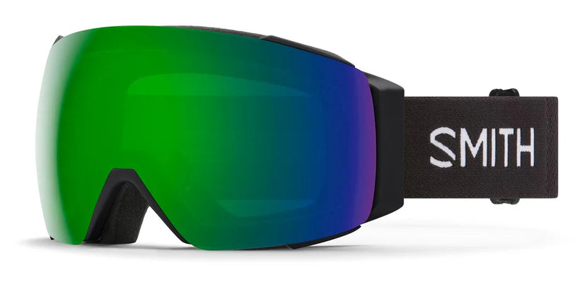 Smith I/O Mag Ski Goggle CP Sun Green Mirror St Rose Flash Black