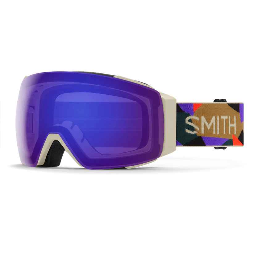 Smith I/O Mag Ski Goggle CP Ev Violet Mirror St Amber Chalk Paper Cuts
