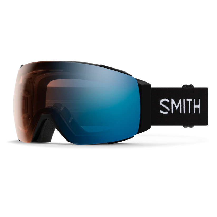 Smith I/O Mag Low Bridge Fit Ski Goggle CP Pro Photo Blue Mirror St Blue Sensor Mirror Black