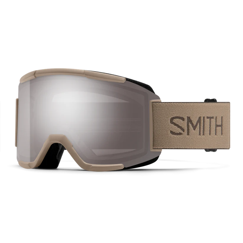 Smith Squad Ski Goggle CP Sun Platinum Mirror Clear Bandit