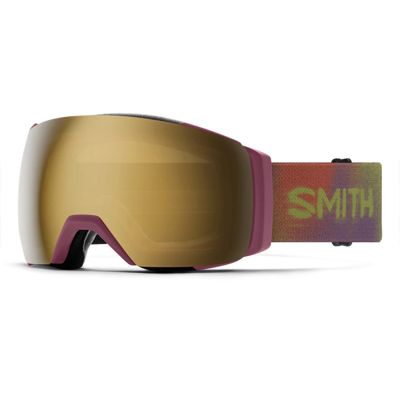 Smith I/O Mag XL Ski Goggle CP Sun Black Gold Mirror St Blue Sensor Mirror Sprayer
