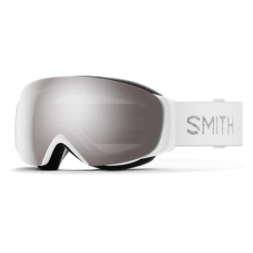 Smith I/O Mag S Ski Goggle CP Sun Platinum Mirror St Blue Sensor Mirror White Chunky Knit