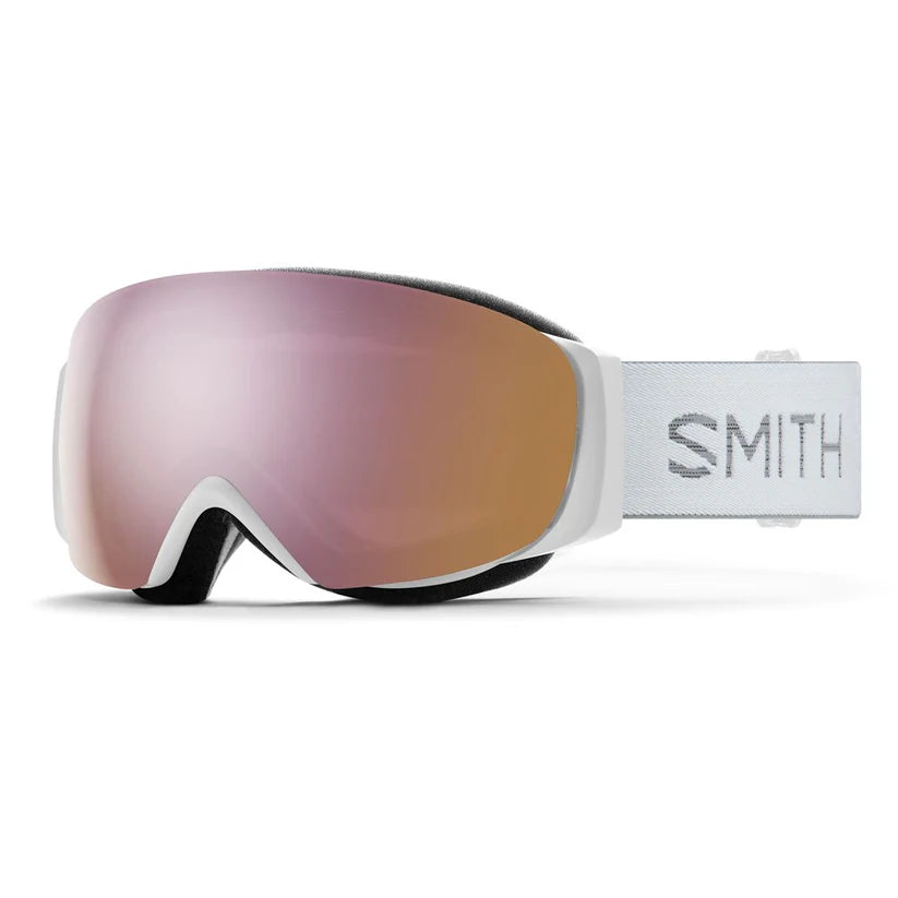 Smith I/O Mag S Ski Goggle CP Ev Rose Gold Mirror St Rose Flash White Chunky Knit