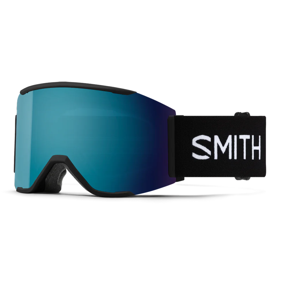 Smith Squad Mag Ski Goggle CP Sun Blue Mirror St Blue Sensor Mirror Black