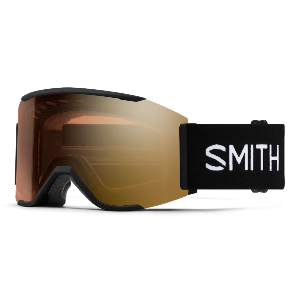 Smith Squad Mag Ski Goggle CP Pro Photo Gold Mirror St Blue Sensor Mirror Black