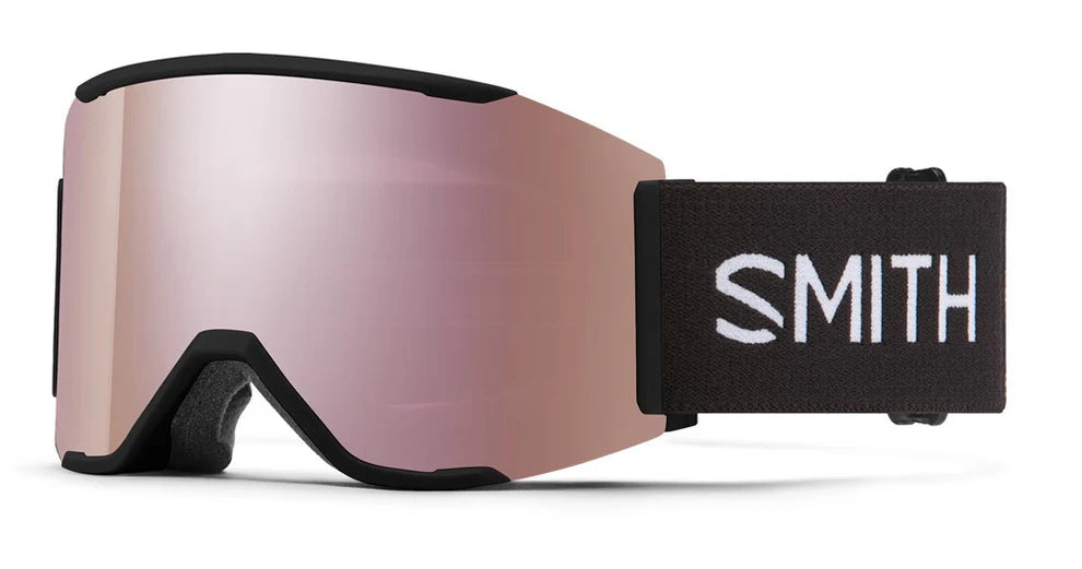Smith Squad Mag Ski Goggle CP Ev Rose Gold Mirror St Rose Flash Black