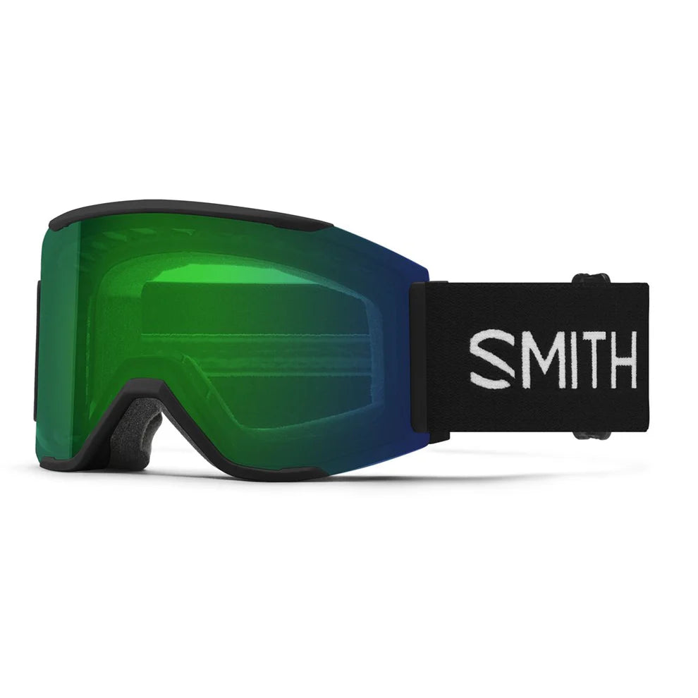 Smith Squad Mag Ski Goggle CP Sun Green Mirror St Amber Black