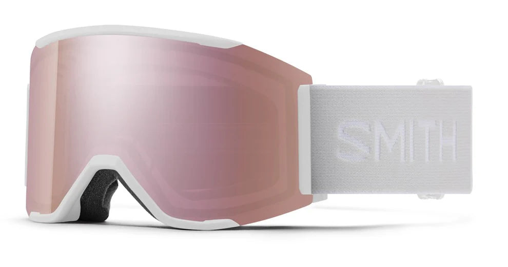 Smith Squad Mag Ski Goggle CP Ev Rose Gold Mirror St Rose Flash White Vapor