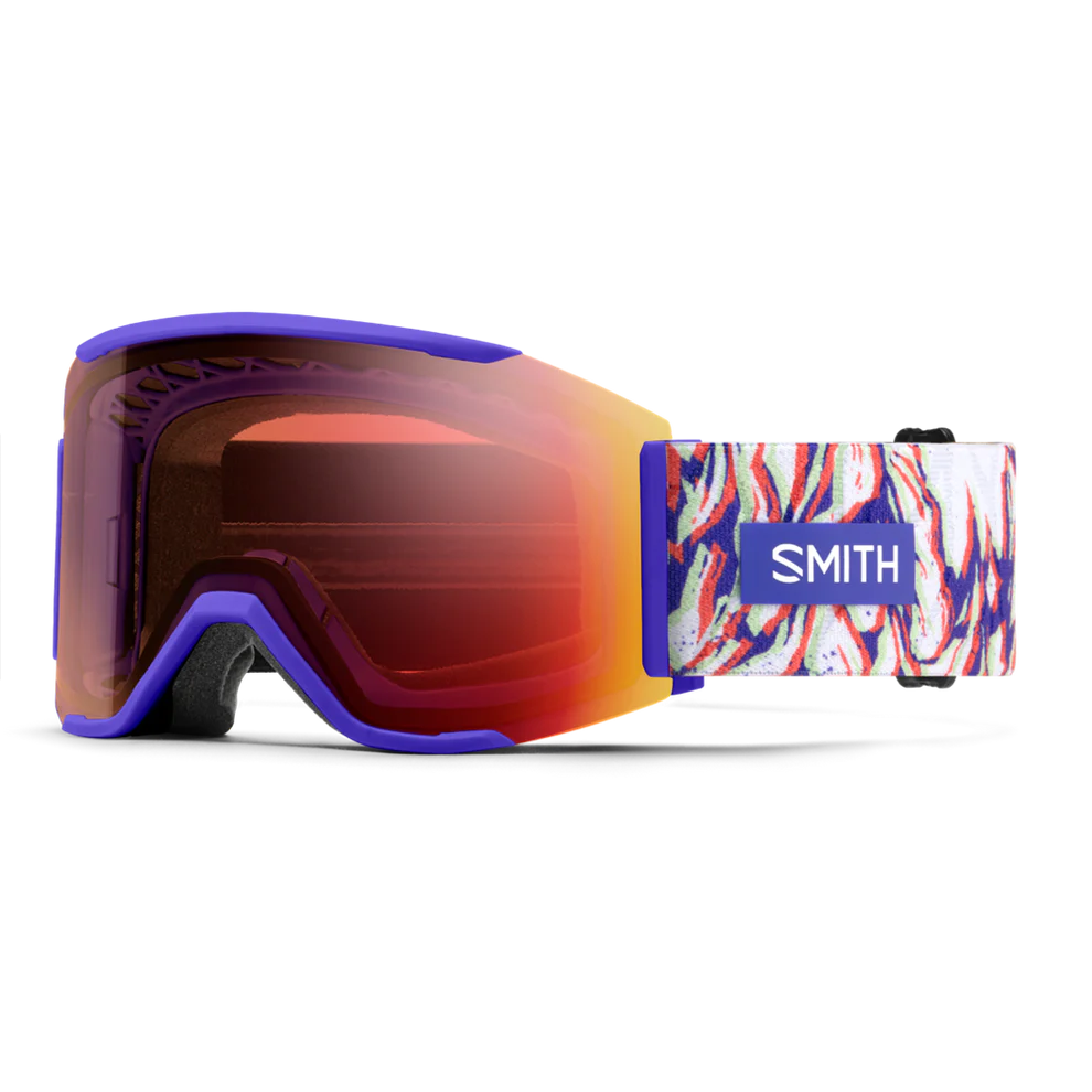 Smith Squad Mag Ski Goggle CP Pro Photo Red Mirror St Amber Ultraviolet Peaking