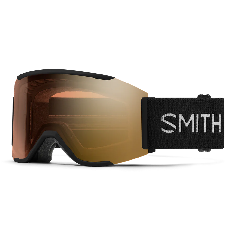 Smith Squad Mag Low Bridge Fit Ski Goggle CP Pro Photo Gold Mirror St Blue Sensor Mirror Black