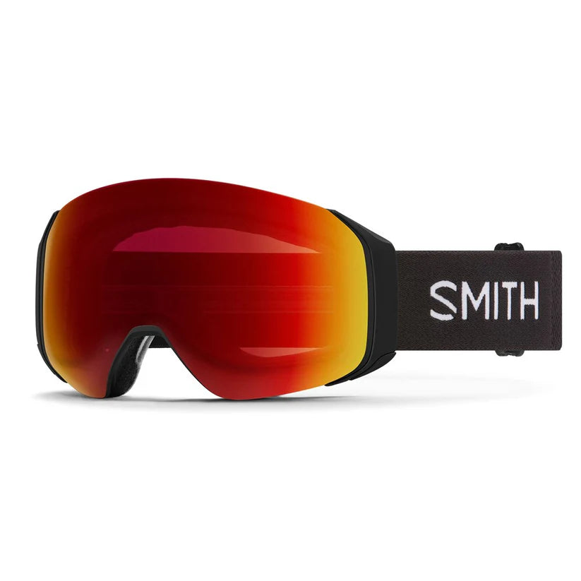 Smith 4D Mag S Ski Goggle CP Sun Red Mirror St Yellow Flash Black