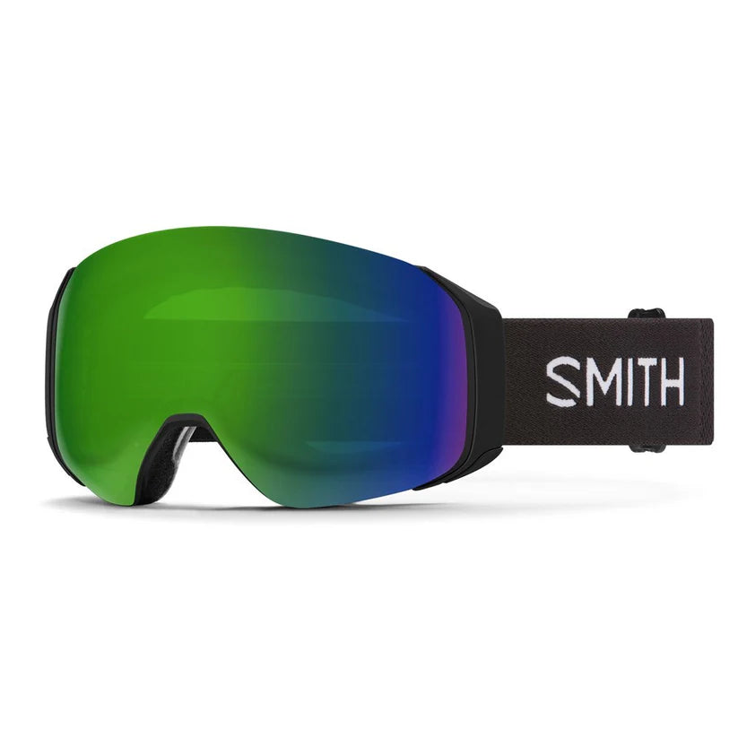 Smith 4D Mag S Ski Goggle CP Sun Green Mirror St Blue Sensor Mirror Black