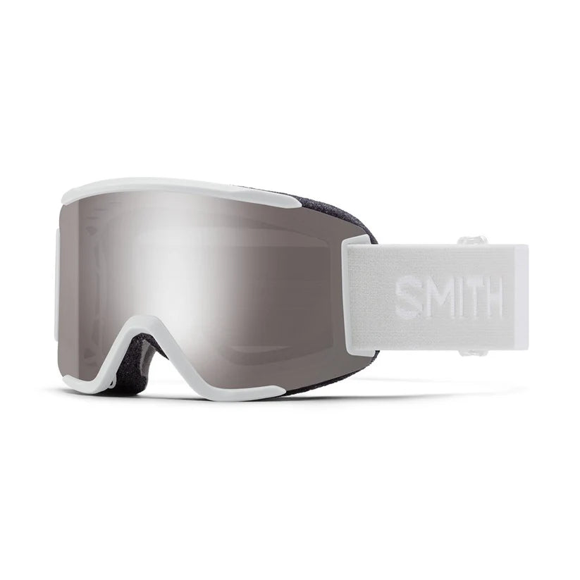 Smith Squad S Ski Goggle CP Sun Platinum Mirror Clear White Vapor