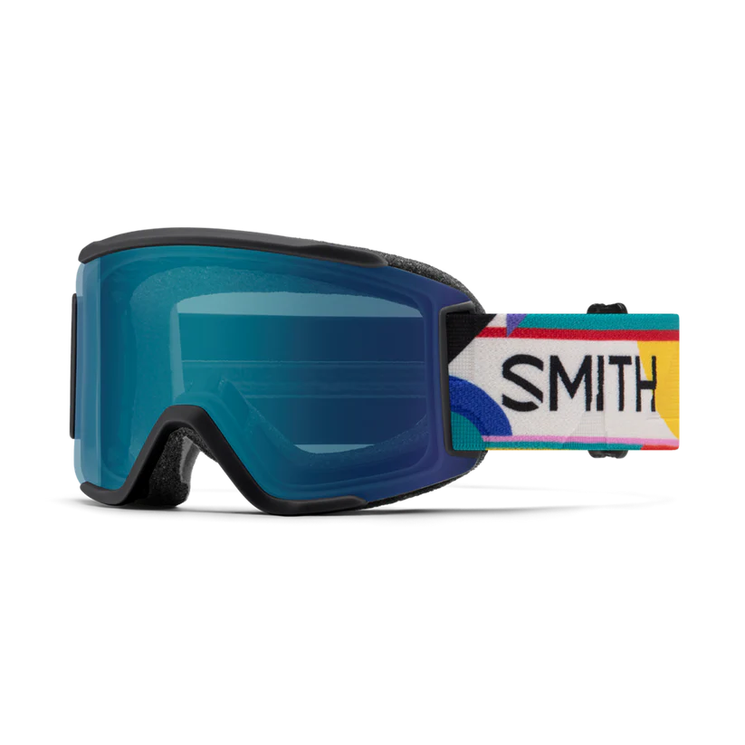 Smith Squad S Ski Goggle CP Ev Blue Mirror Yellow Formations