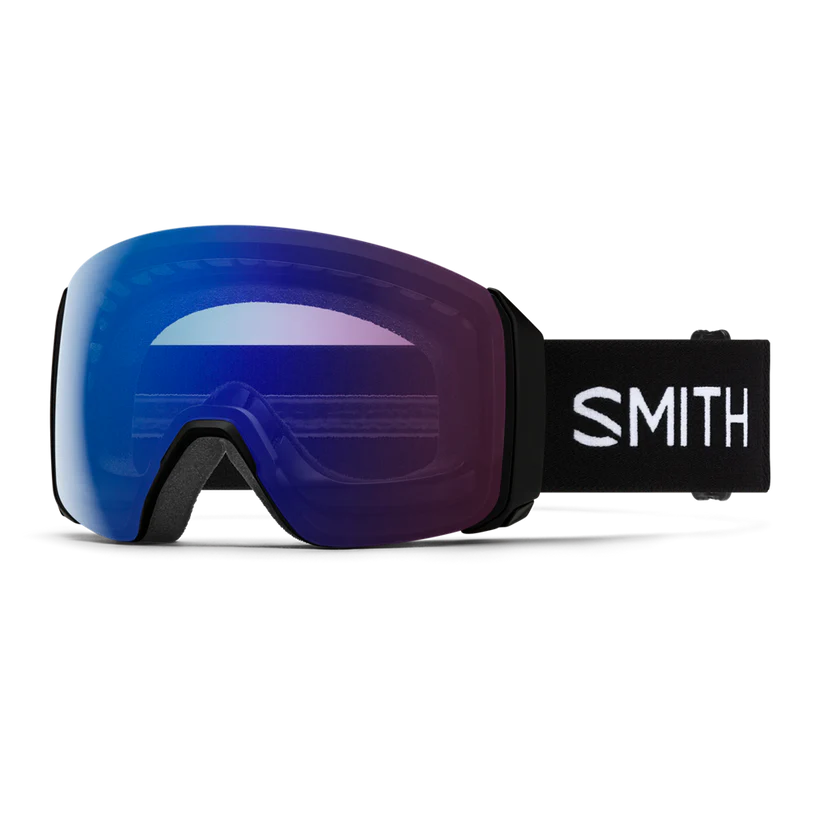 Smith 4D Mag XL Low Bridge Fit Ski Goggle CP Photo Rose Flash St Amber Black