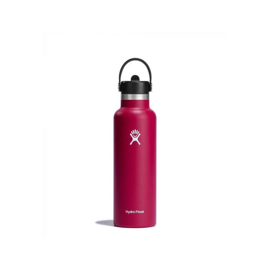 Hydro Flask 621ml Stand Mouth Bottle With Flex Straw Cap