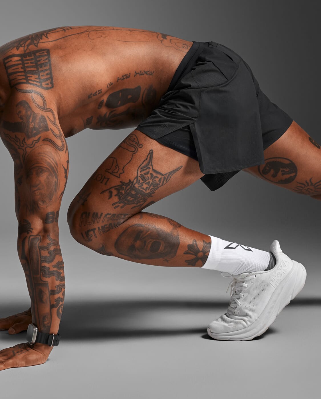 2XU Mens Light Speed Stash 5 Inch Shorts