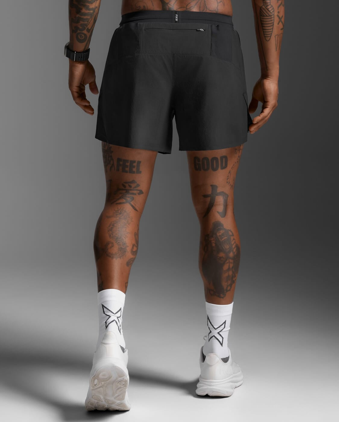 2XU Mens Light Speed Stash 5 Inch Shorts