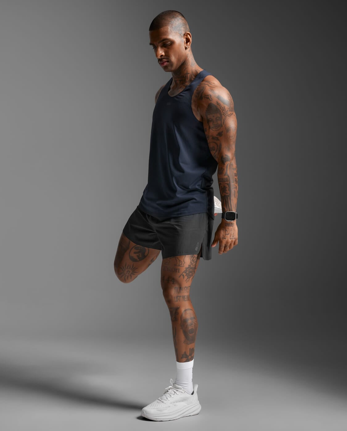 2XU Mens Light Speed Stash 5 Inch Shorts