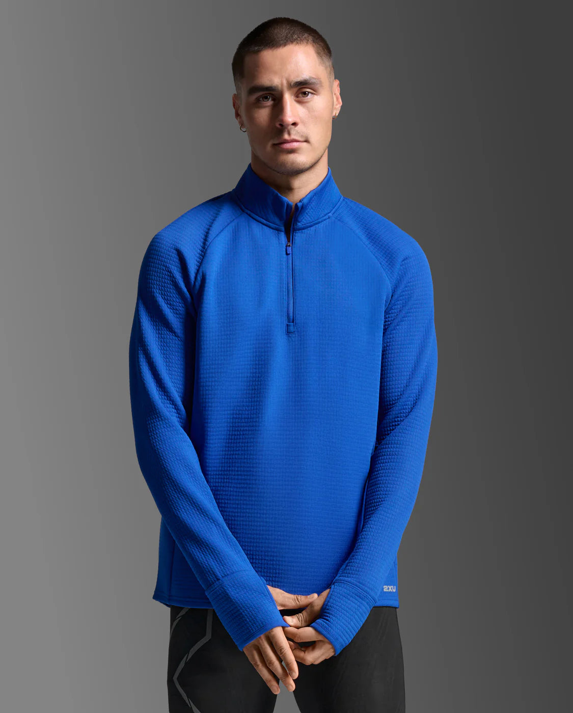 2XU Mens Ignition Hyper-Haptic 1/4 Zip