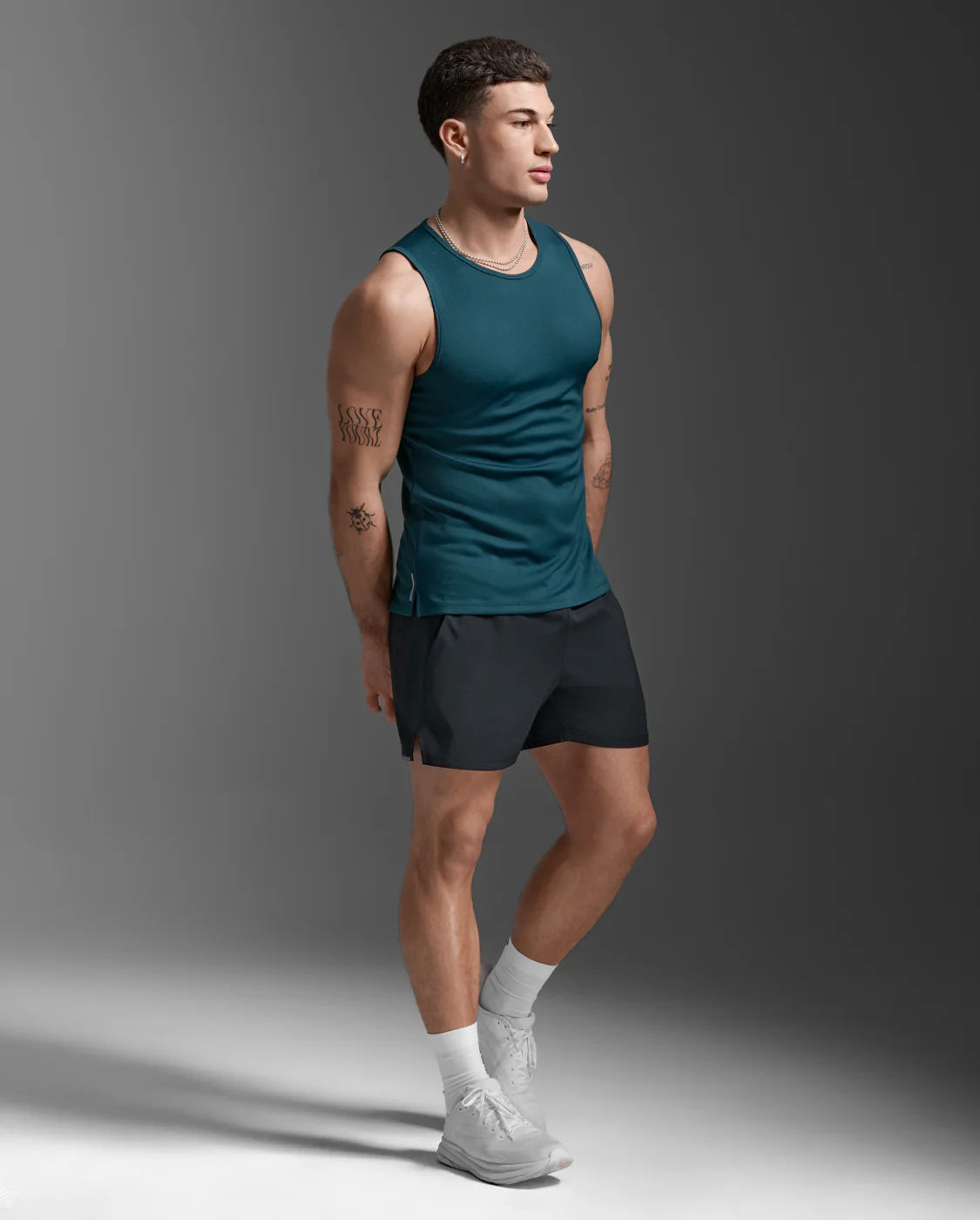 2XU Mens Aero Mesh Tank