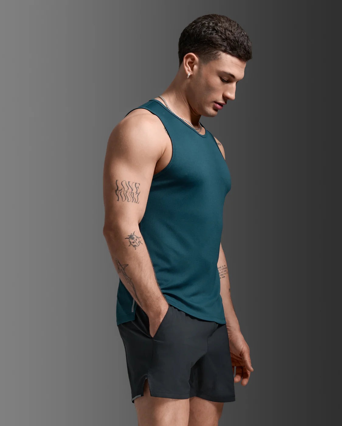 2XU Mens Aero Mesh Tank