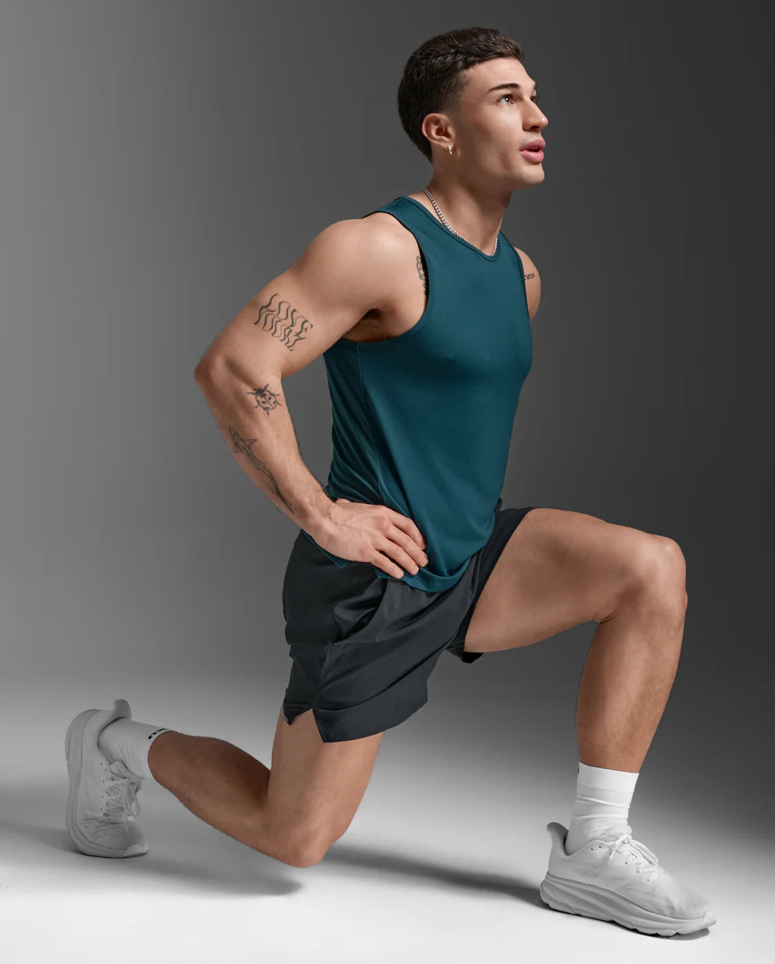 2XU Mens Aero Mesh Tank