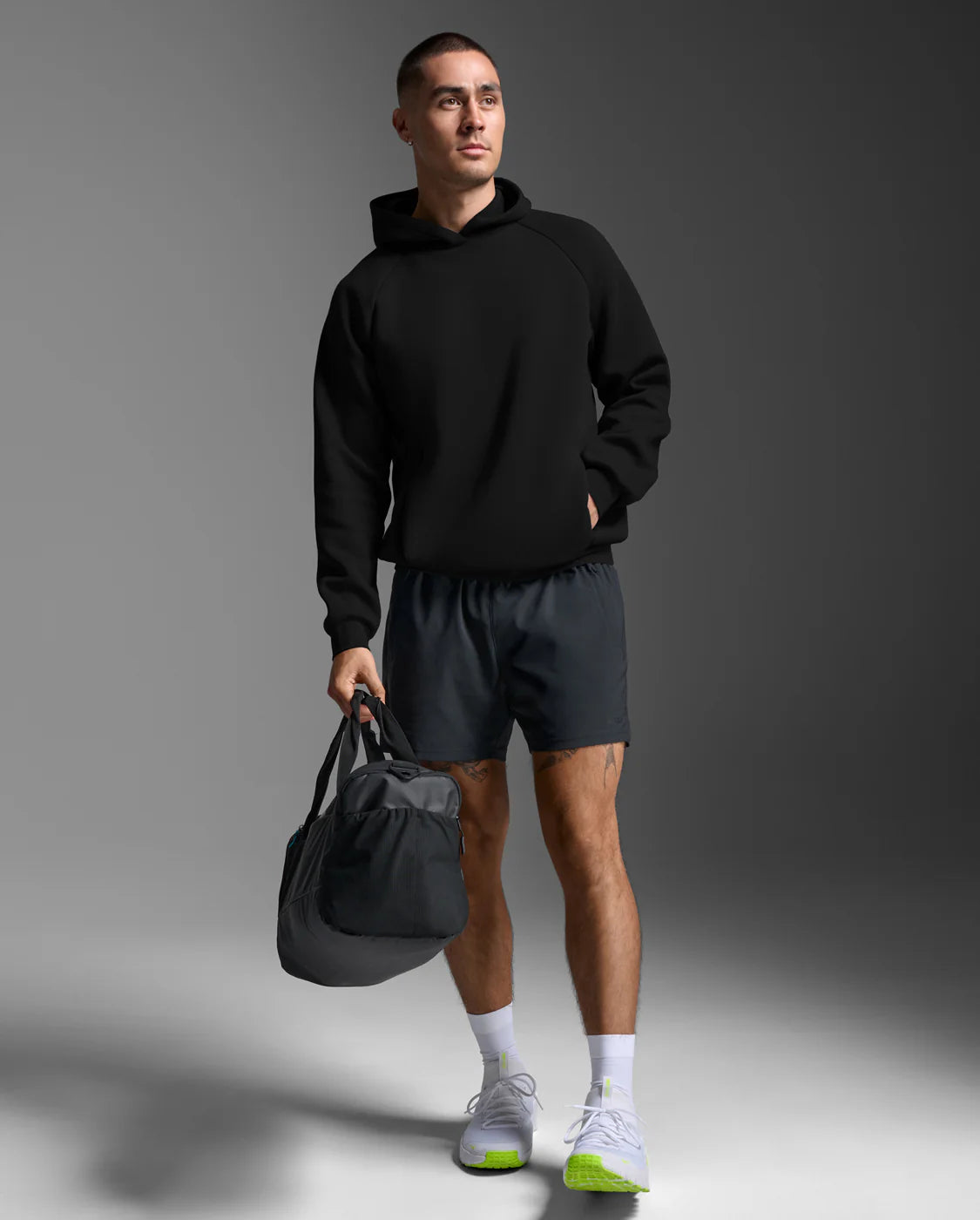 2XU Mens Motion Smooth Spacer Hoodie