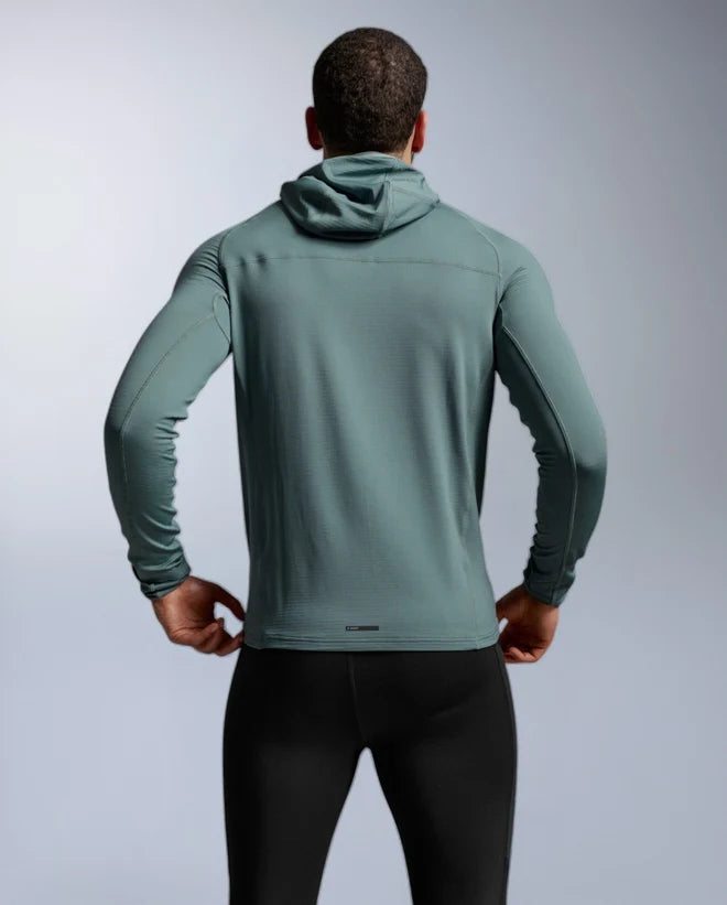 2XU Mens Ignition Grid 1/2 Zip Hoodie