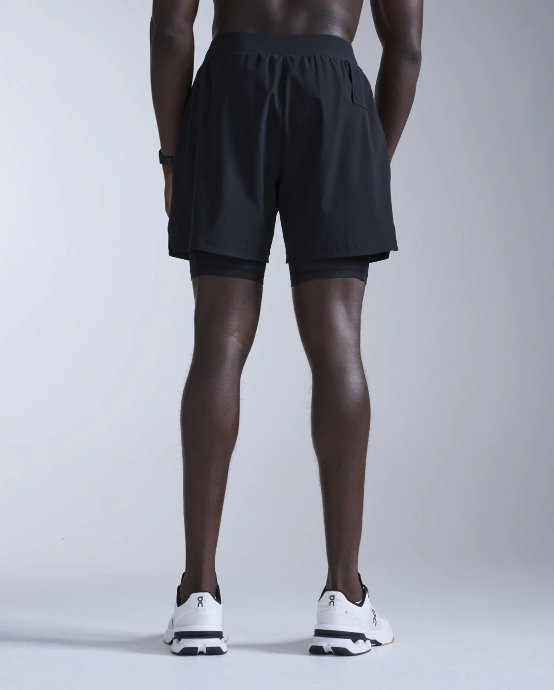 2XU Mens Flex 2-in-1 5 Inch Shorts
