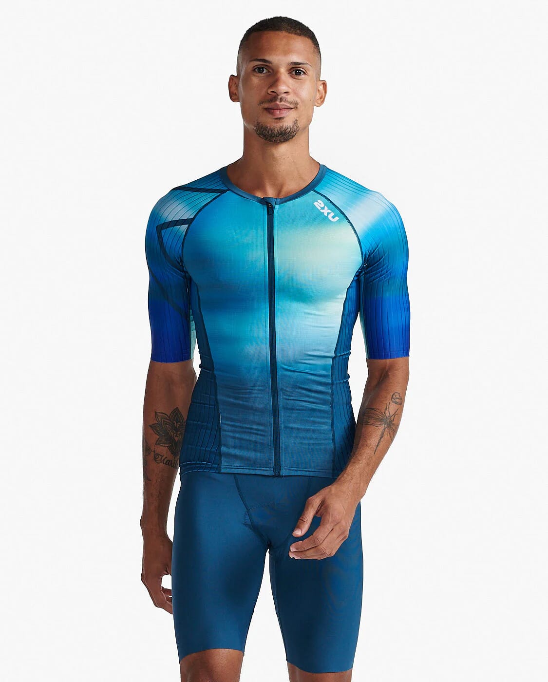 2XU AERO TRI SLEEVED TOP