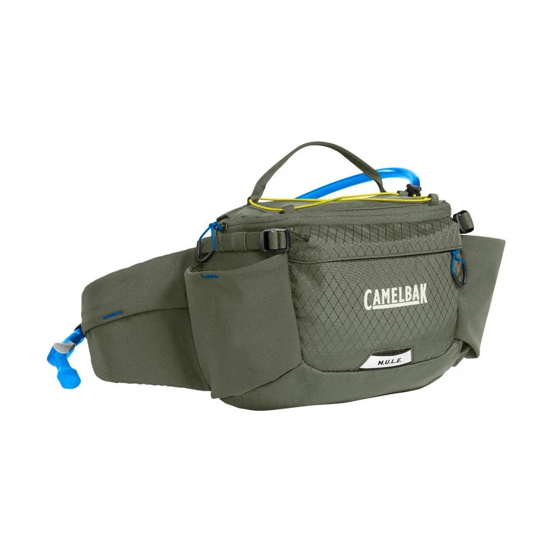 CamelBak M.U.L.E. 5 Waist Pack with Crux 1.5L Lumbar Reservoir 1.5L Dusty Olive
