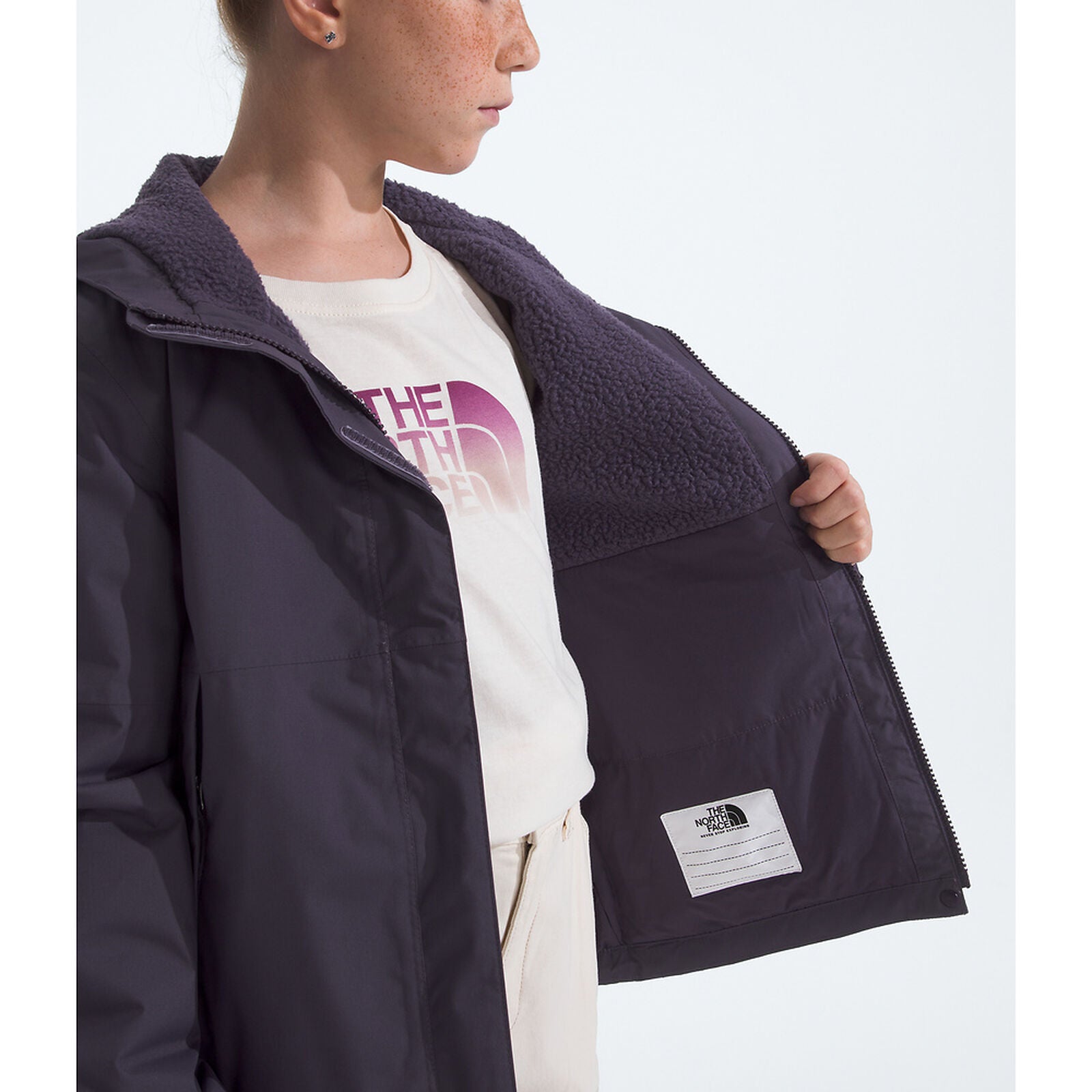 TNF Girls Antora Rain Jacket