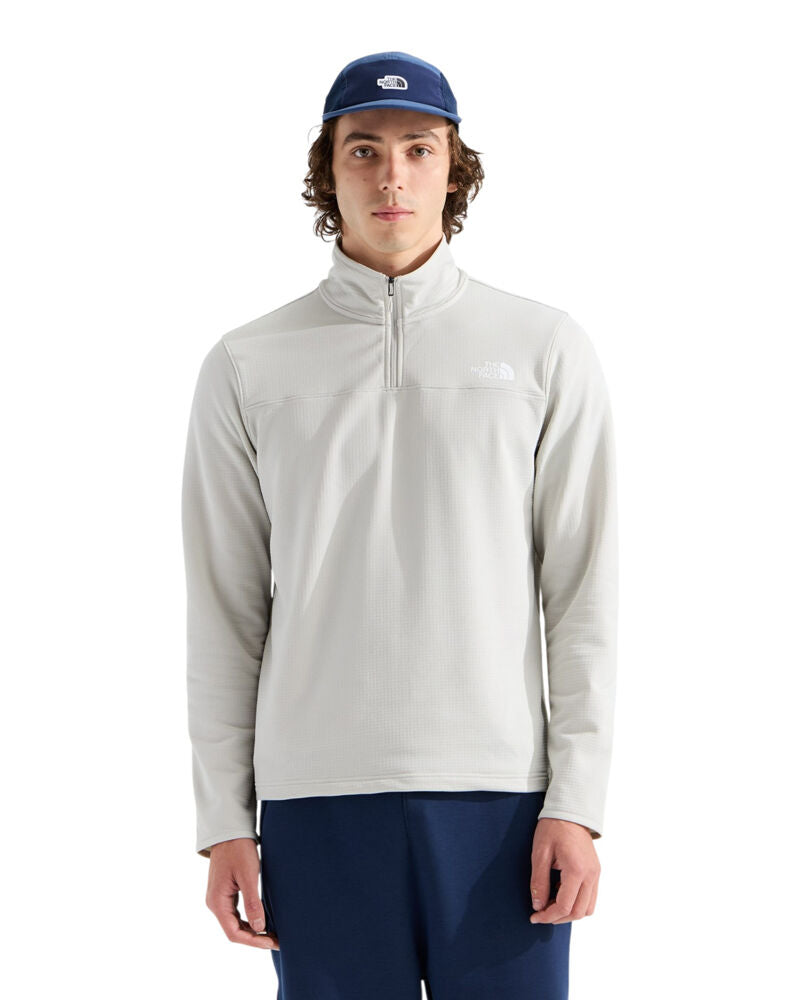 TNF Mens Cedar Trail Grid Fleece ¼ Zip