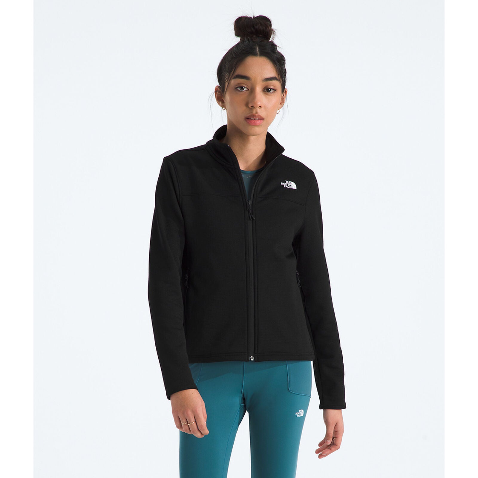 TNF Womens Cedar Trail Grid Fleece Jacket