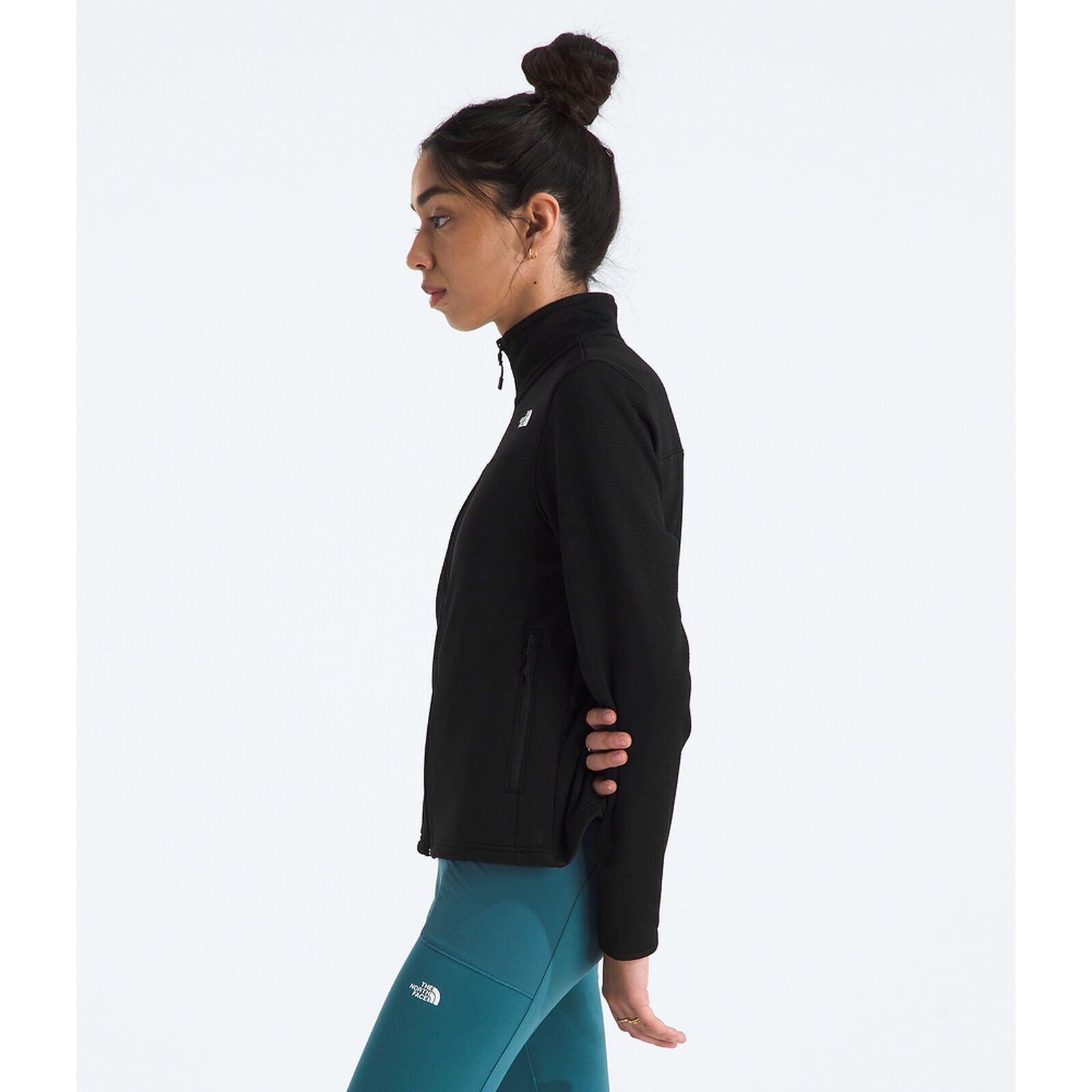 TNF Womens Cedar Trail Grid Fleece Jacket