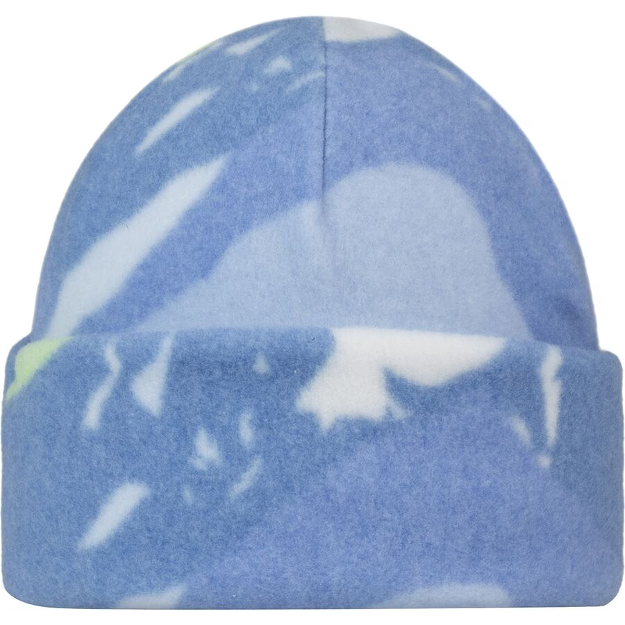 Buff Polar Prints Beanie One Size Oamsi Cobalt