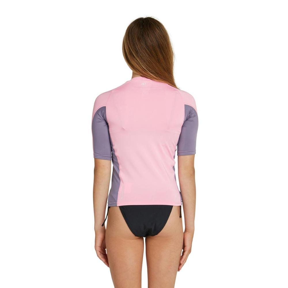 Oneill Girls Classic Uv Short Sleeve Rash Vest