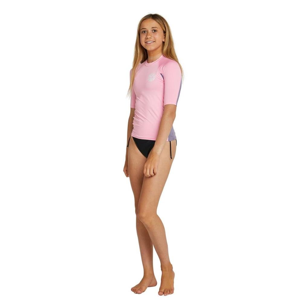 Oneill Girls Classic Uv Short Sleeve Rash Vest