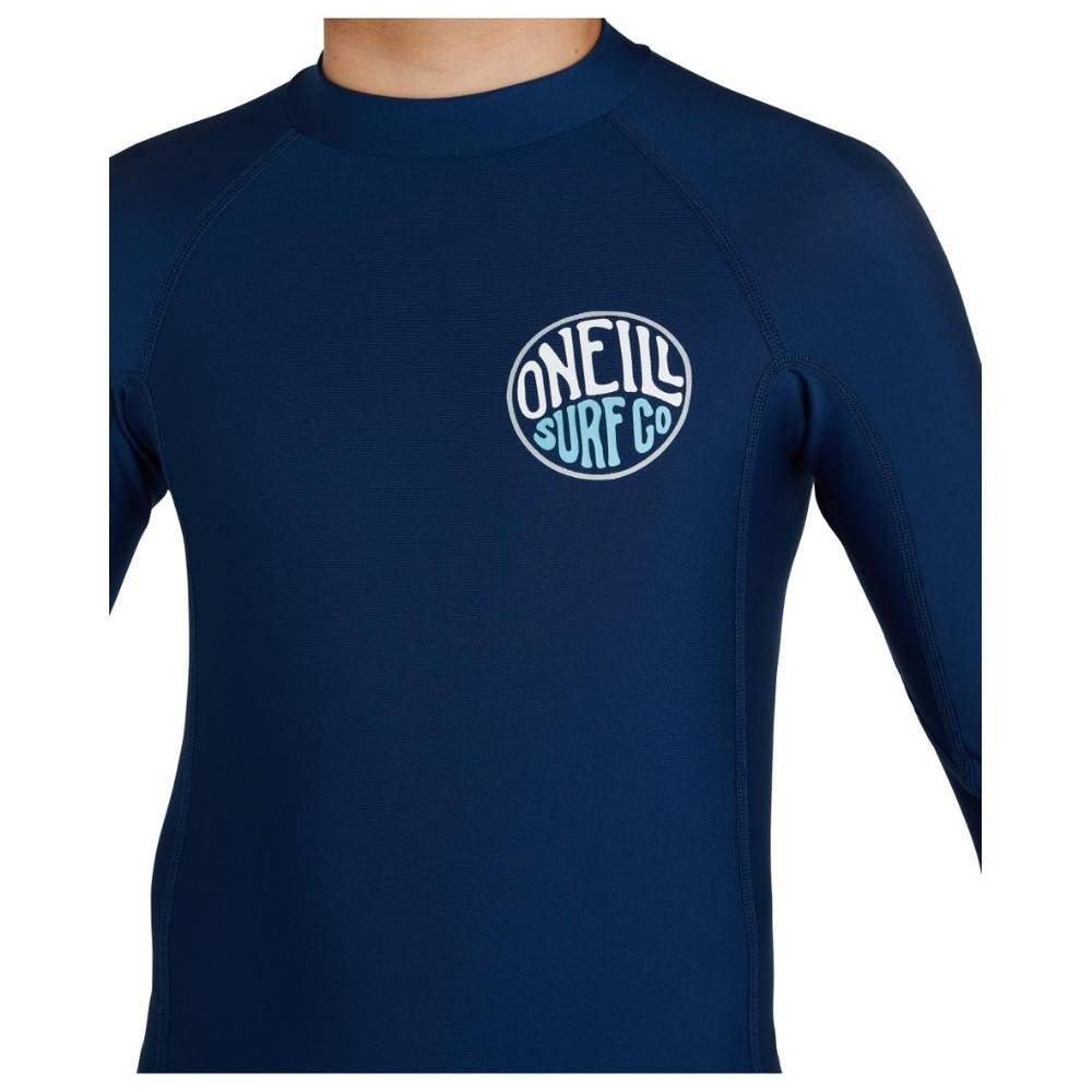 Oneill Boys Reactor Uv Long Sleeve Rash Vest