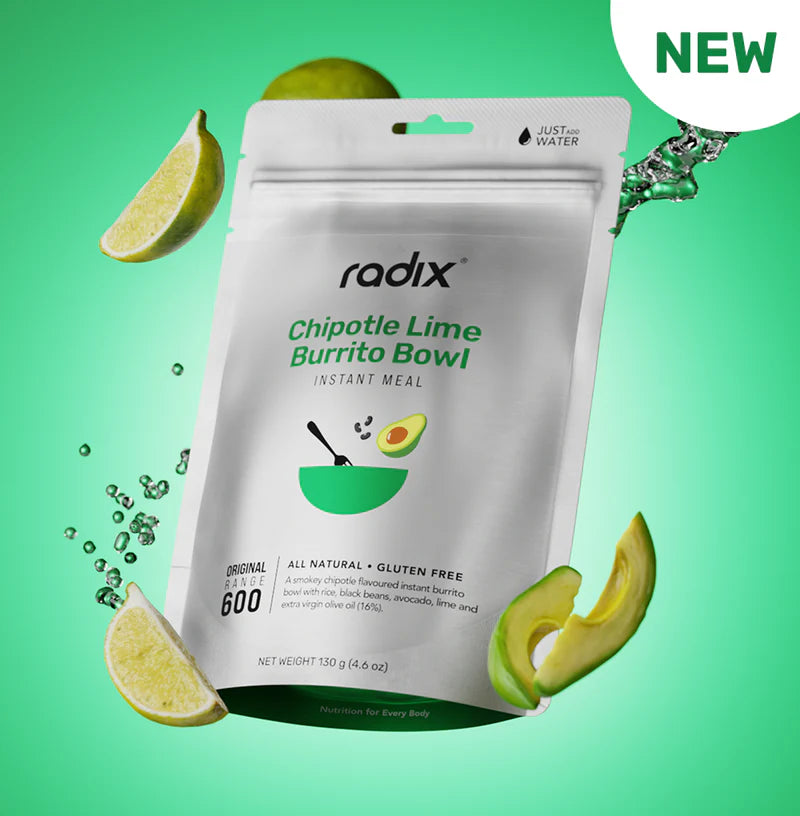 Radix ORIGINAL 600kcal Meal 130g Chipotle Burrito