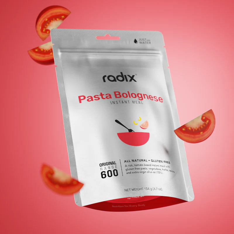 Radix ORIGINAL 600kcal Meal 134g Pasta Bolognese