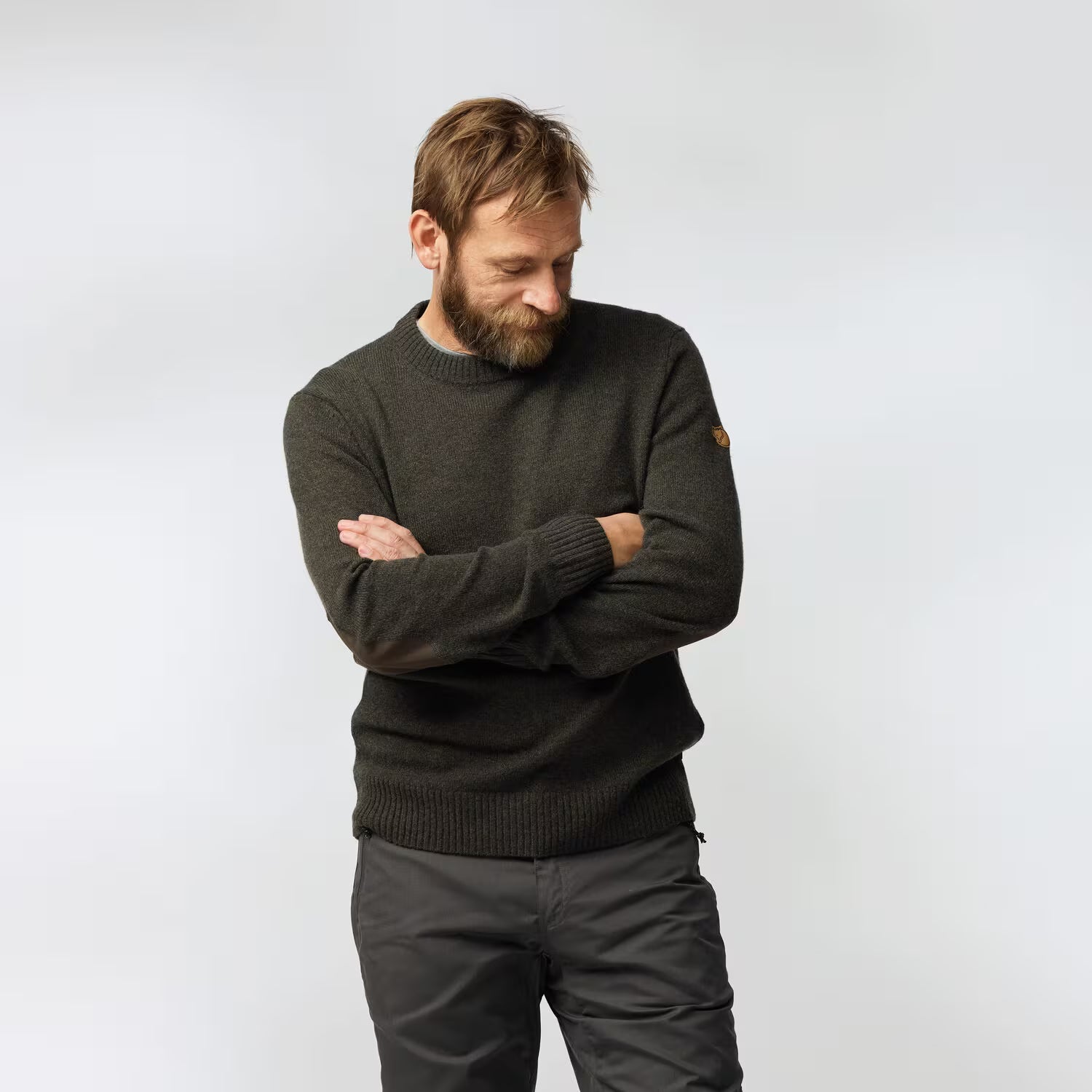 Fjallraven Mens Ovik Round-neck Sweater