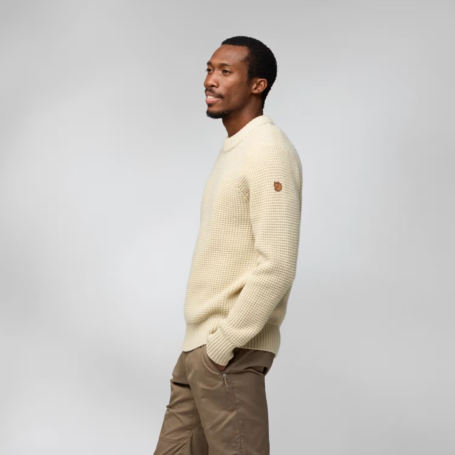 Fjallraven Mens Ovik Waffle Knit
