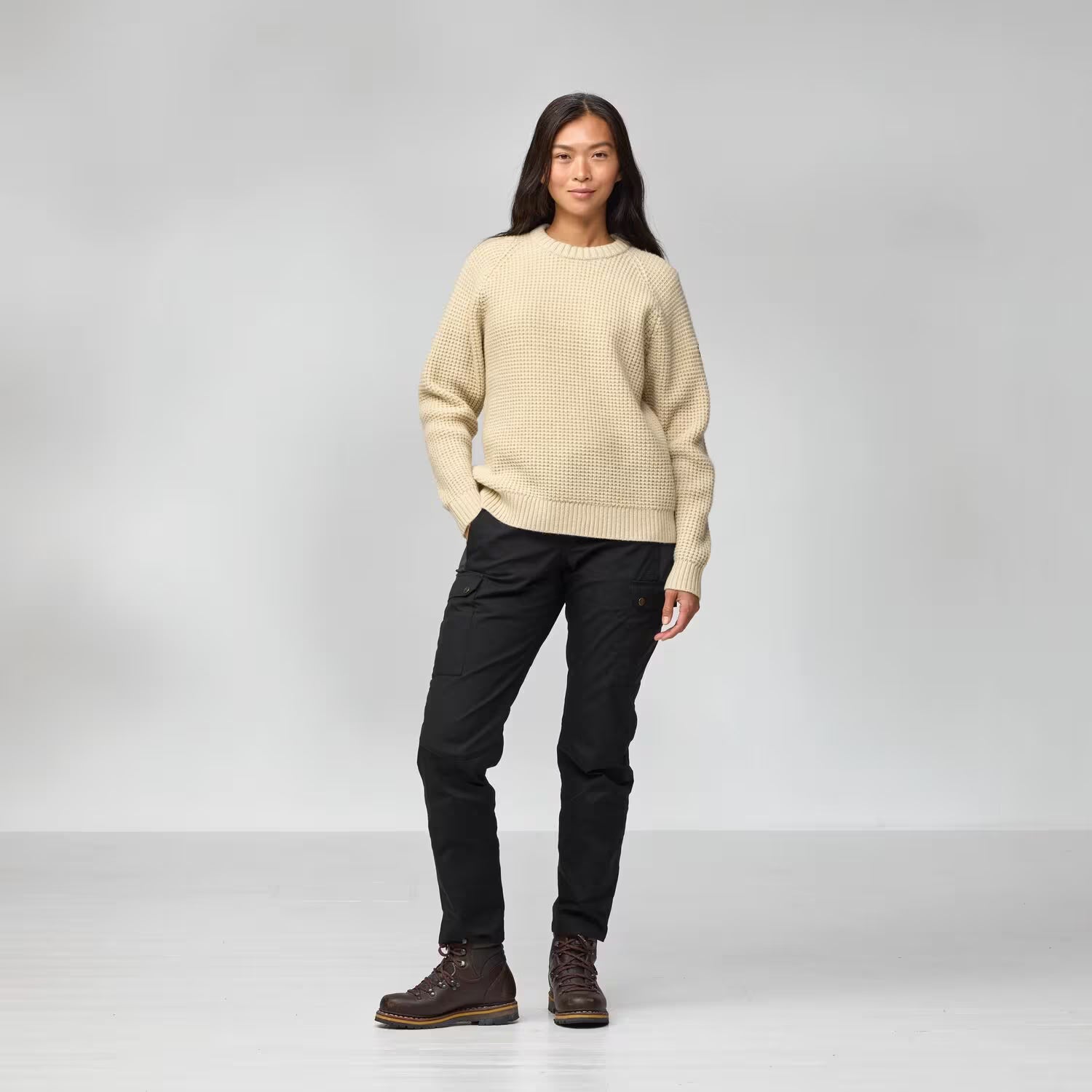 Fjallraven Womens Ovik Waffle Knit