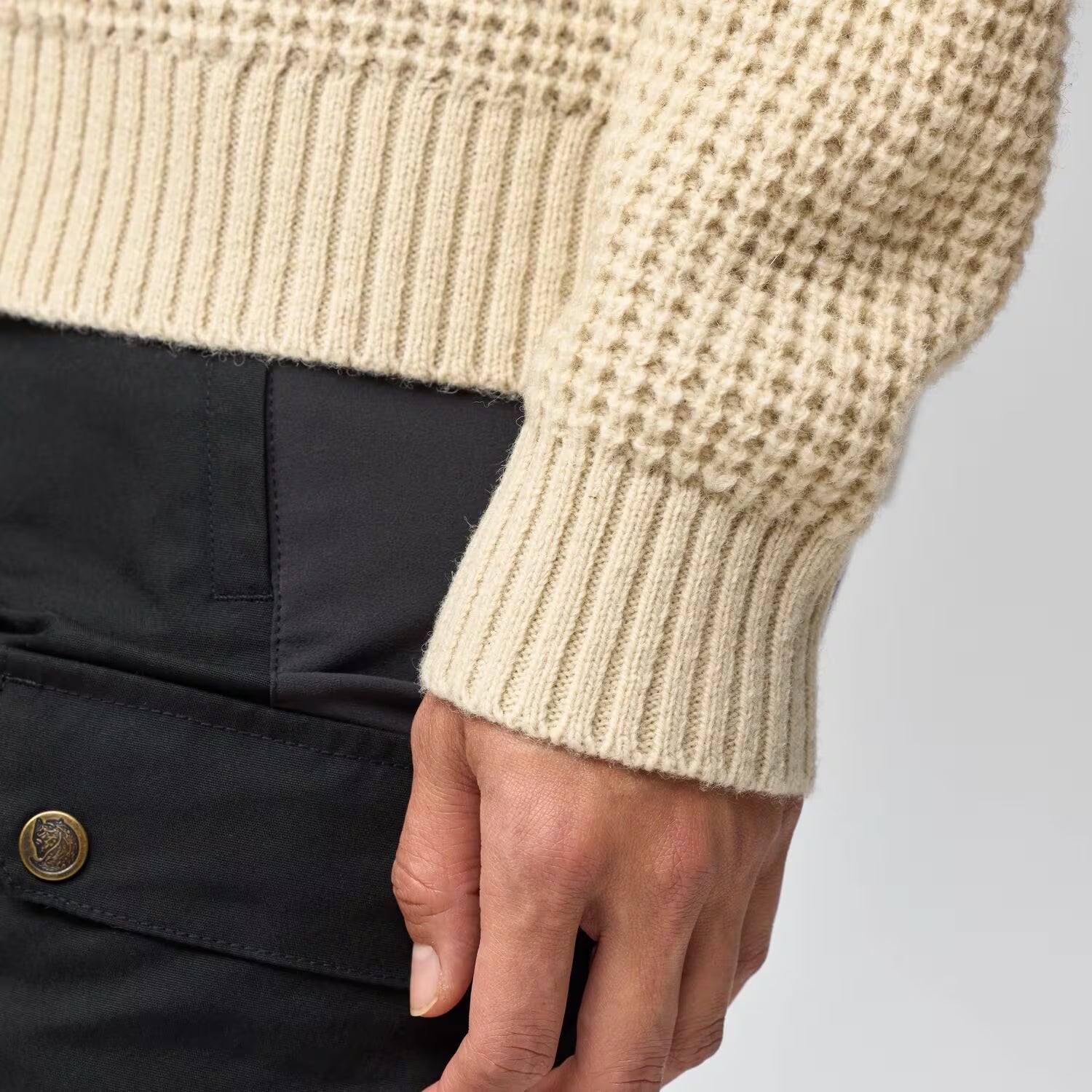 Fjallraven Womens Ovik Waffle Knit