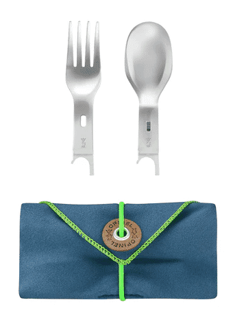 Opinel Picnic+ Fork Spoon & Napkin Set